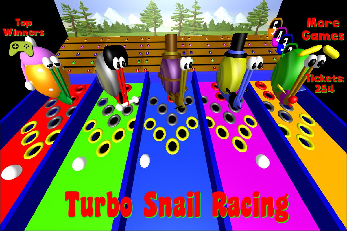 اسکرین شات 1 بازی Turbo Snail Racing