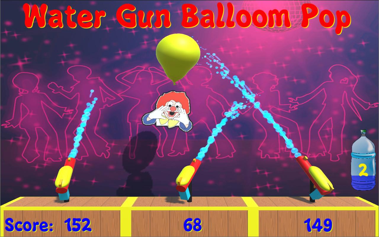 اسکرین شات 1 بازی Water Gun Balloon Pop