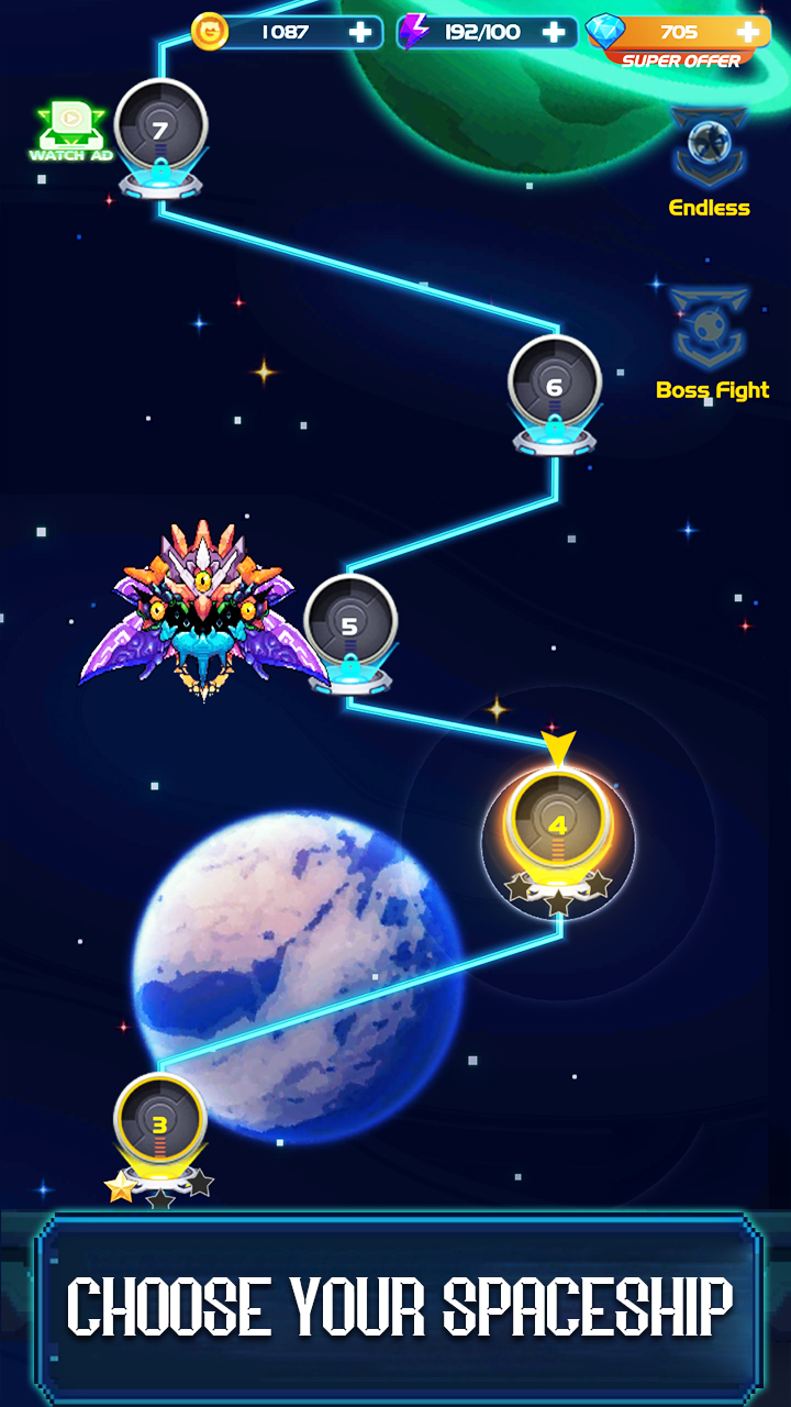 اسکرین شات 3 بازی Galaxy Invaders：Space Shooter