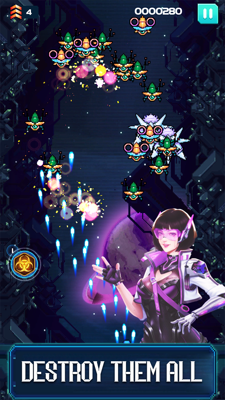 اسکرین شات 2 بازی Galaxy Invaders：Space Shooter