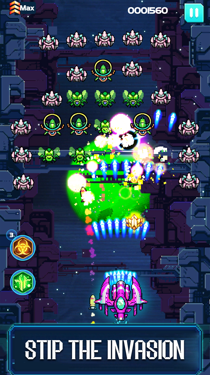 اسکرین شات 1 بازی Galaxy Invaders：Space Shooter