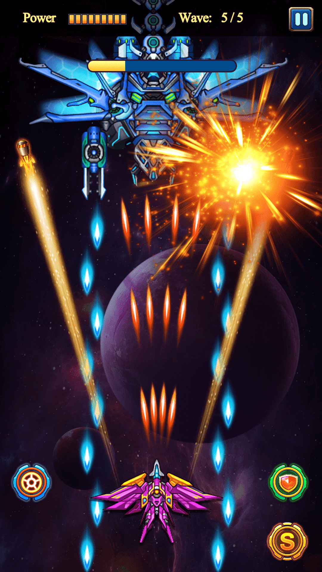 اسکرین شات 4 بازی Galaxy Journey: Star Hunter