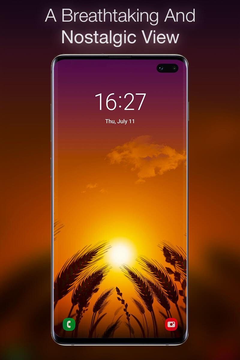 اسکرین شات 2 برنامه Wheat Dreams Live Wallpaper
