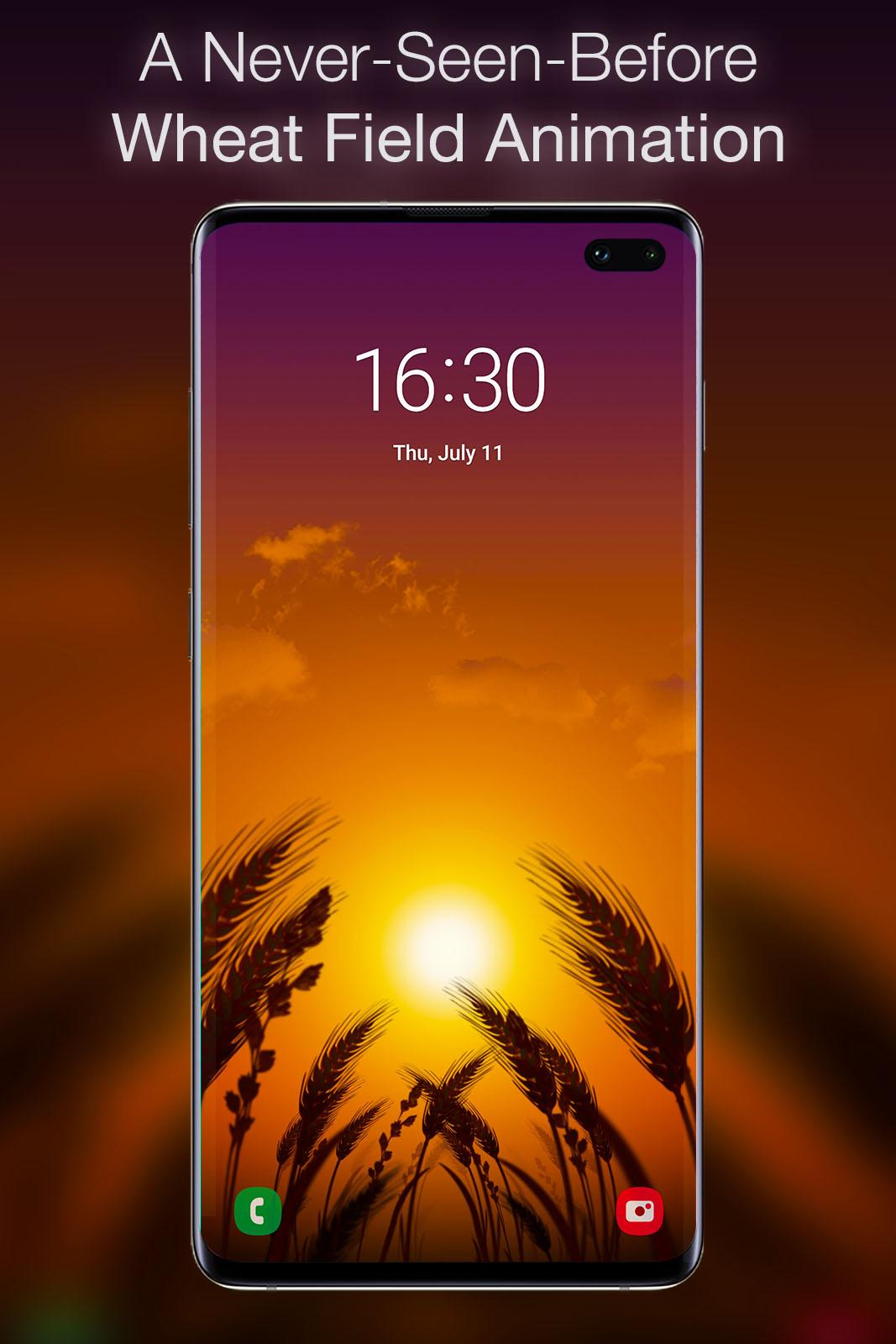 اسکرین شات 1 برنامه Wheat Dreams Live Wallpaper