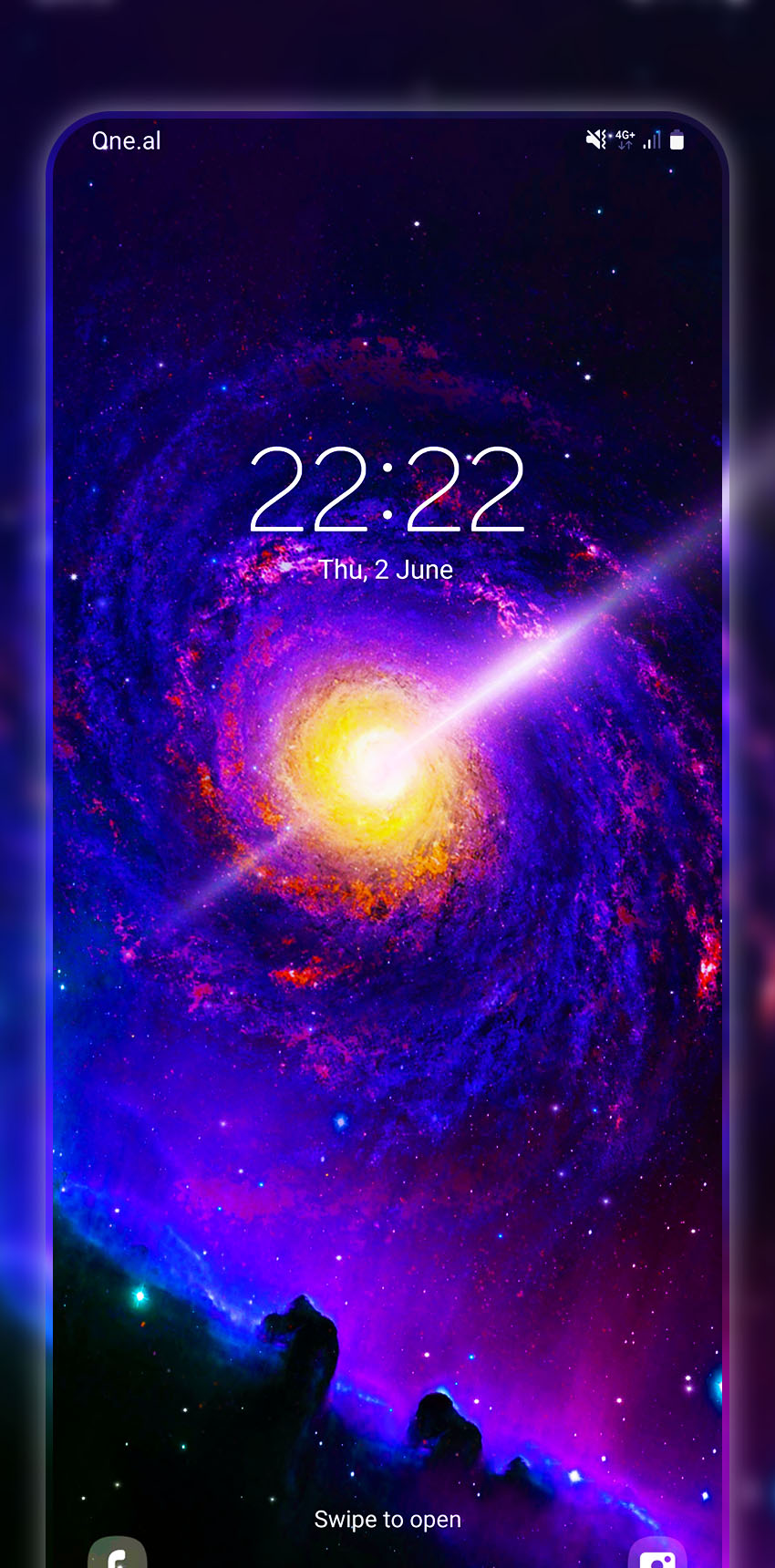 اسکرین شات 4 برنامه Galaxy Live Wallpapers