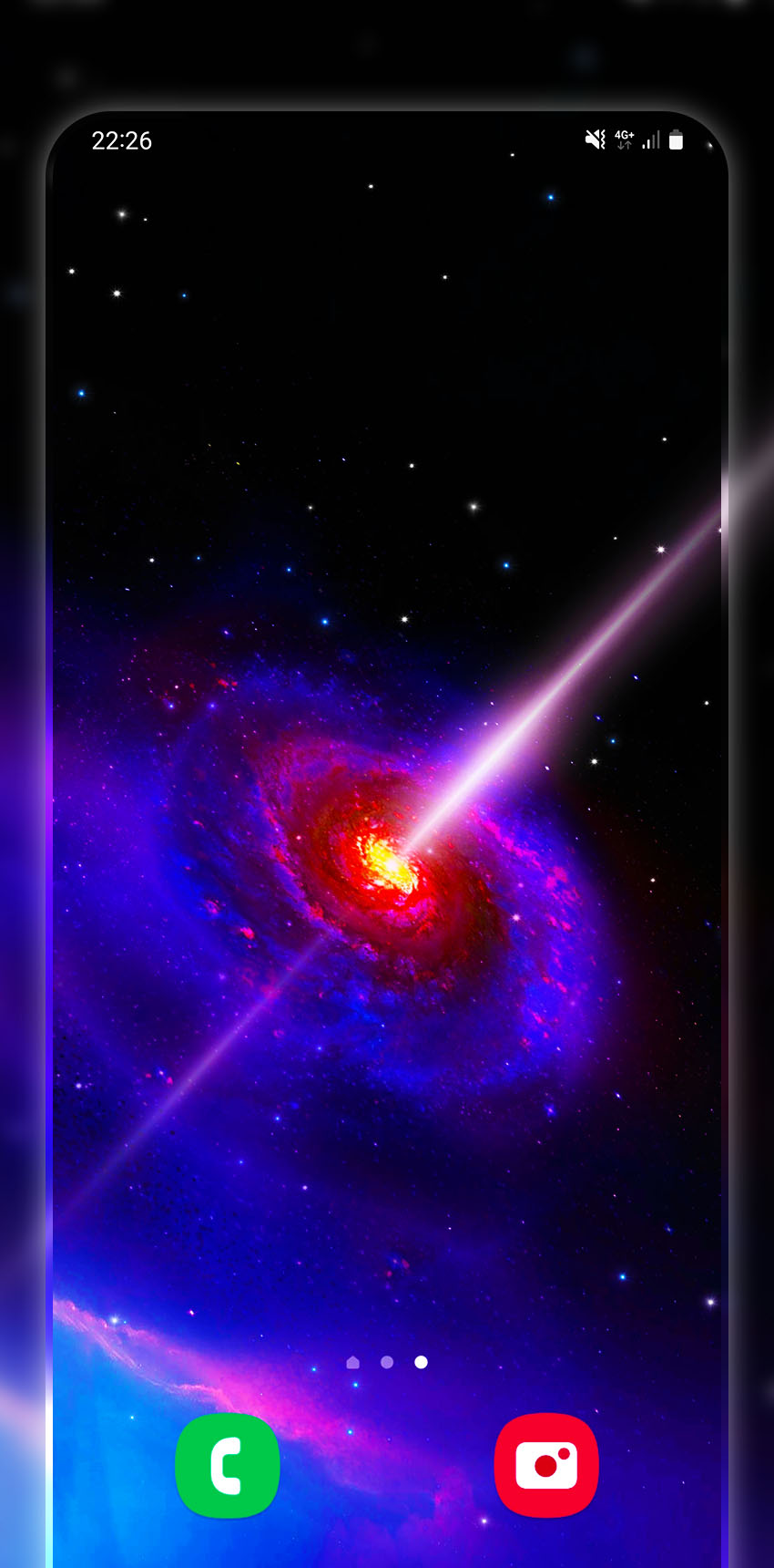 اسکرین شات 6 برنامه Galaxy Live Wallpapers