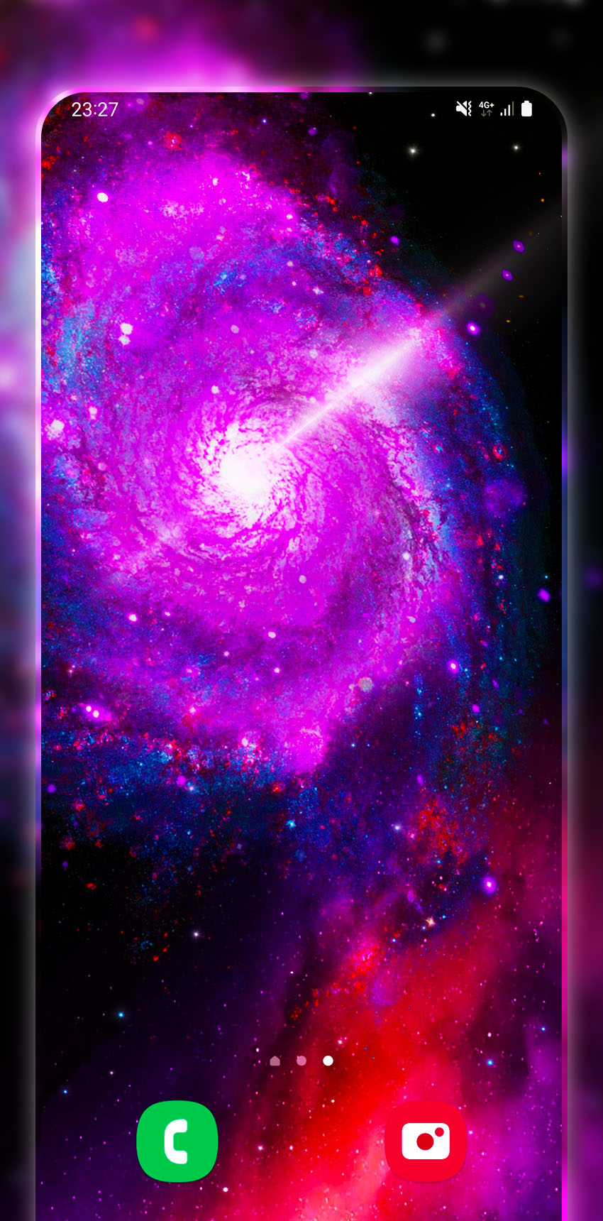 اسکرین شات 5 برنامه Galaxy Live Wallpapers