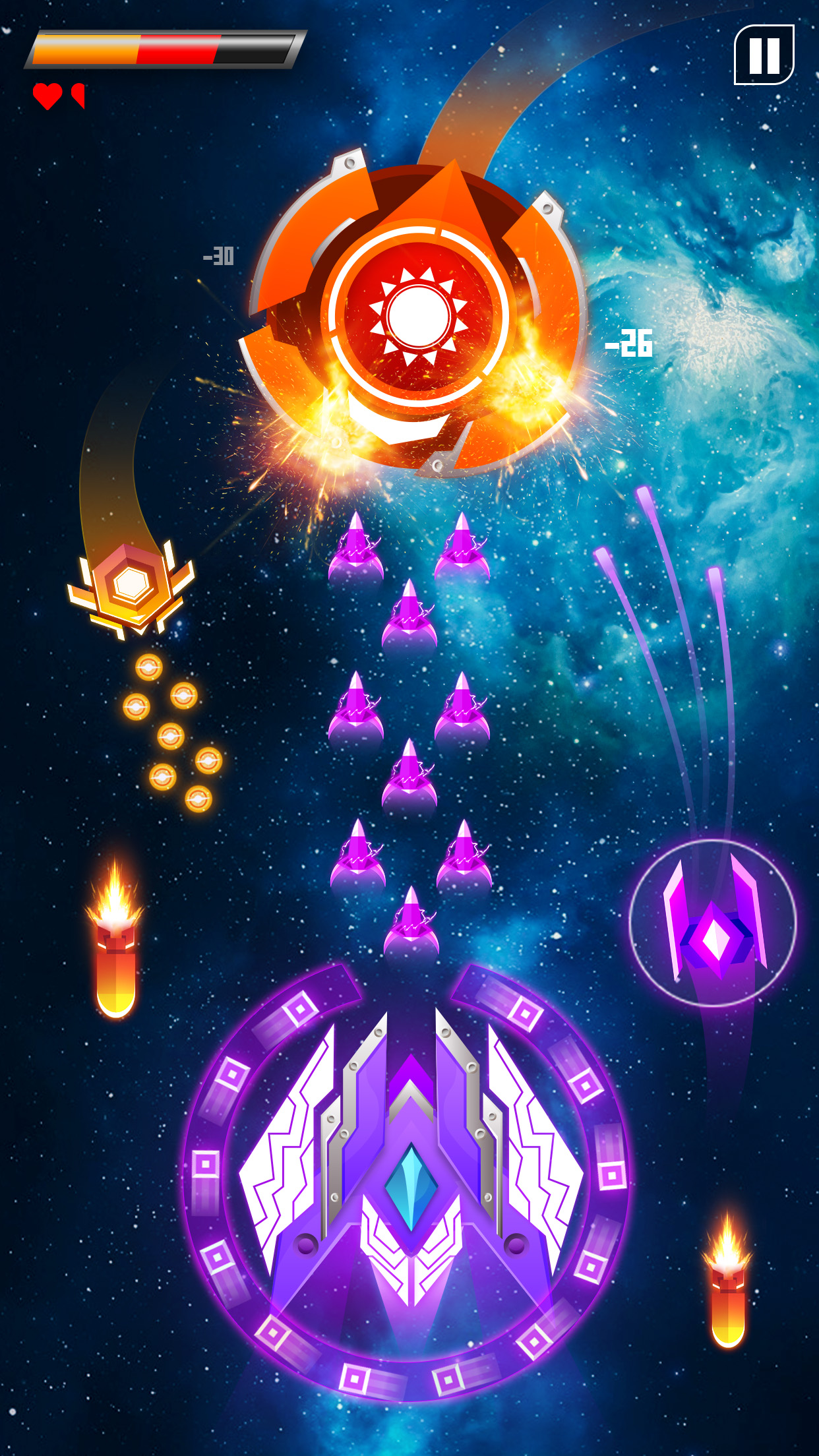 اسکرین شات 5 بازی Shootero: Galaxy Space Shooter