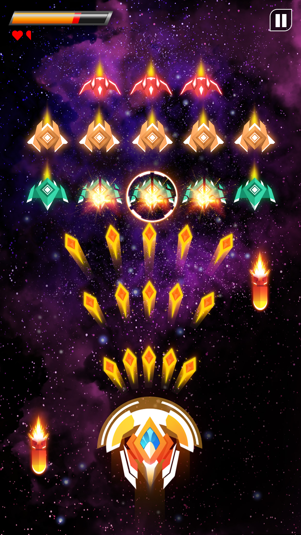 اسکرین شات 4 بازی Shootero: Galaxy Space Shooter