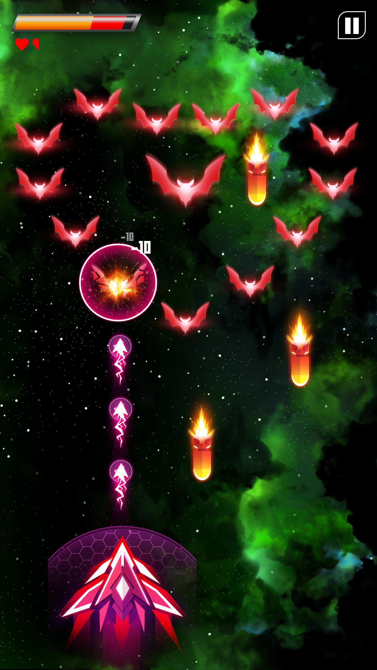 اسکرین شات 3 بازی Shootero: Galaxy Space Shooter