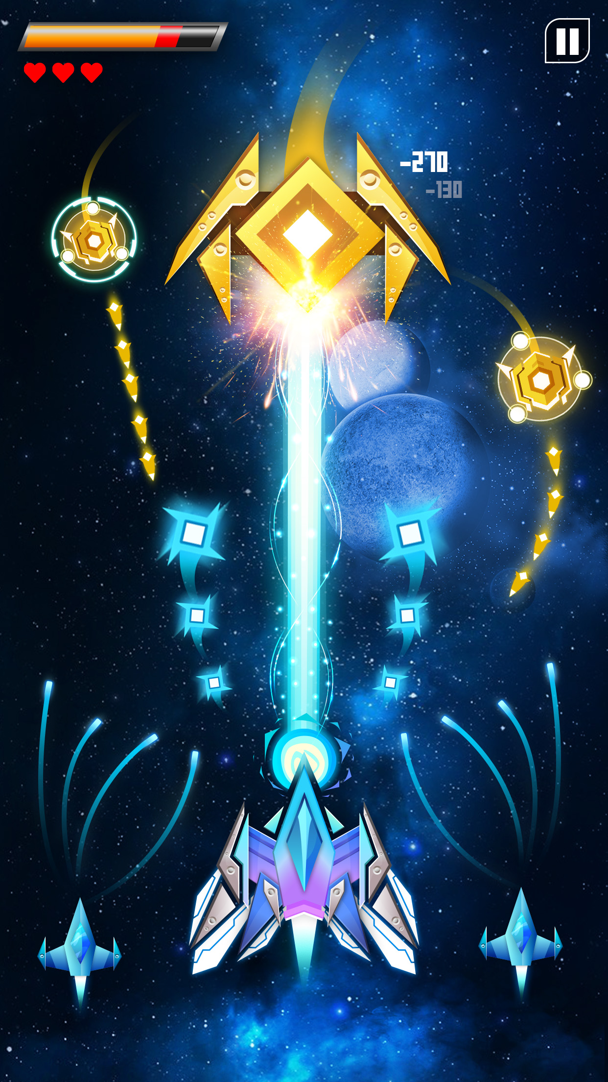 اسکرین شات 2 بازی Shootero: Galaxy Space Shooter