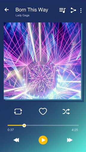 اسکرین شات 8 برنامه Music Player for Samsung Galaxy