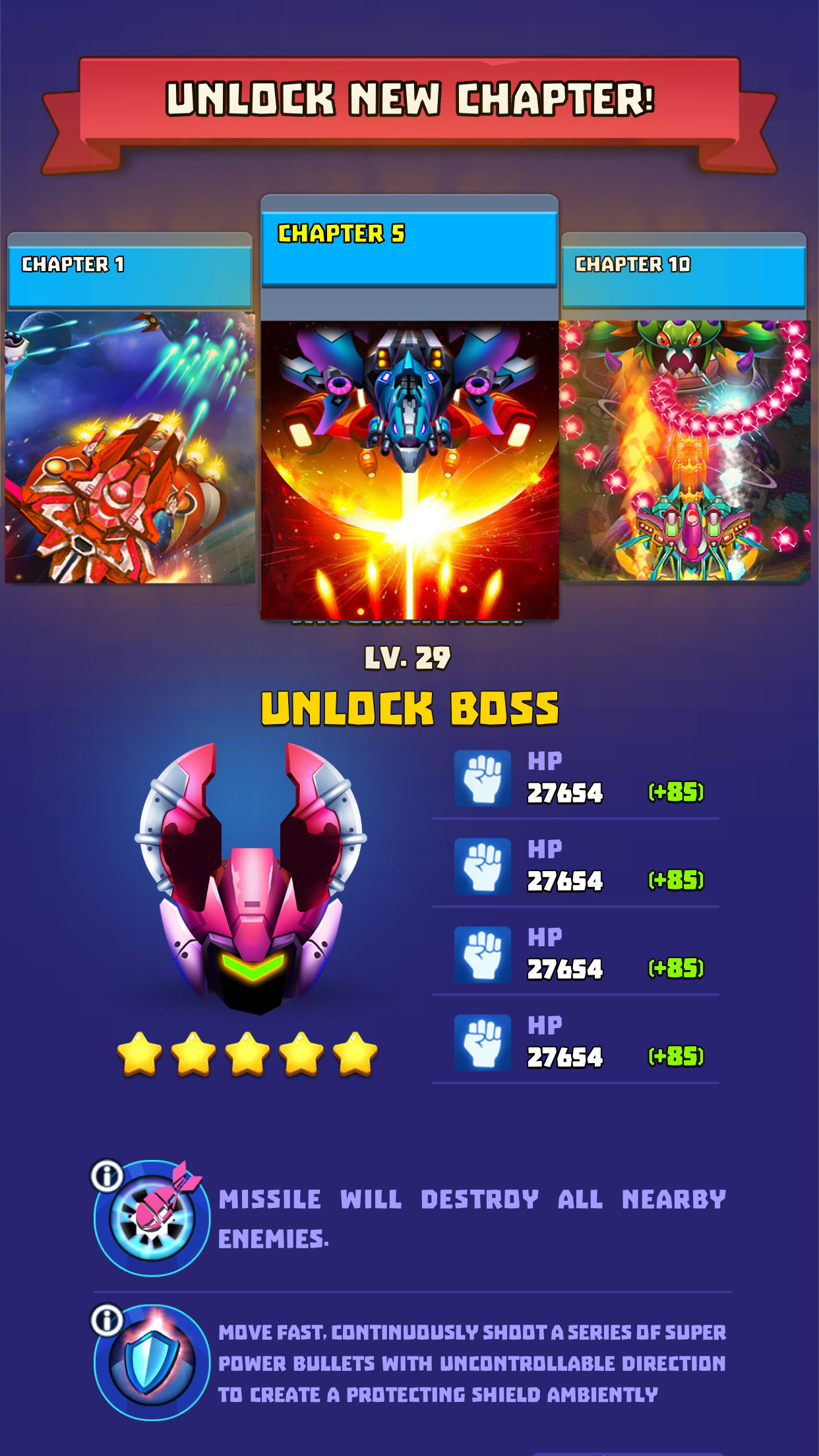 اسکرین شات 4 بازی Galaxy Strike: Space Shooter