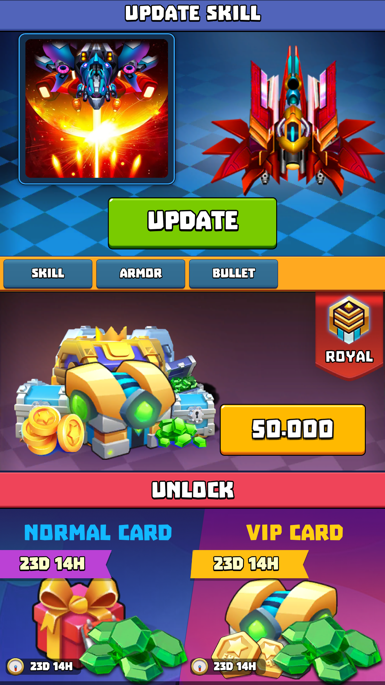 اسکرین شات 3 بازی Galaxy Strike: Space Shooter