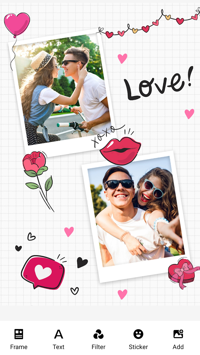 اسکرین شات 1 برنامه FrameX - Photo Editor