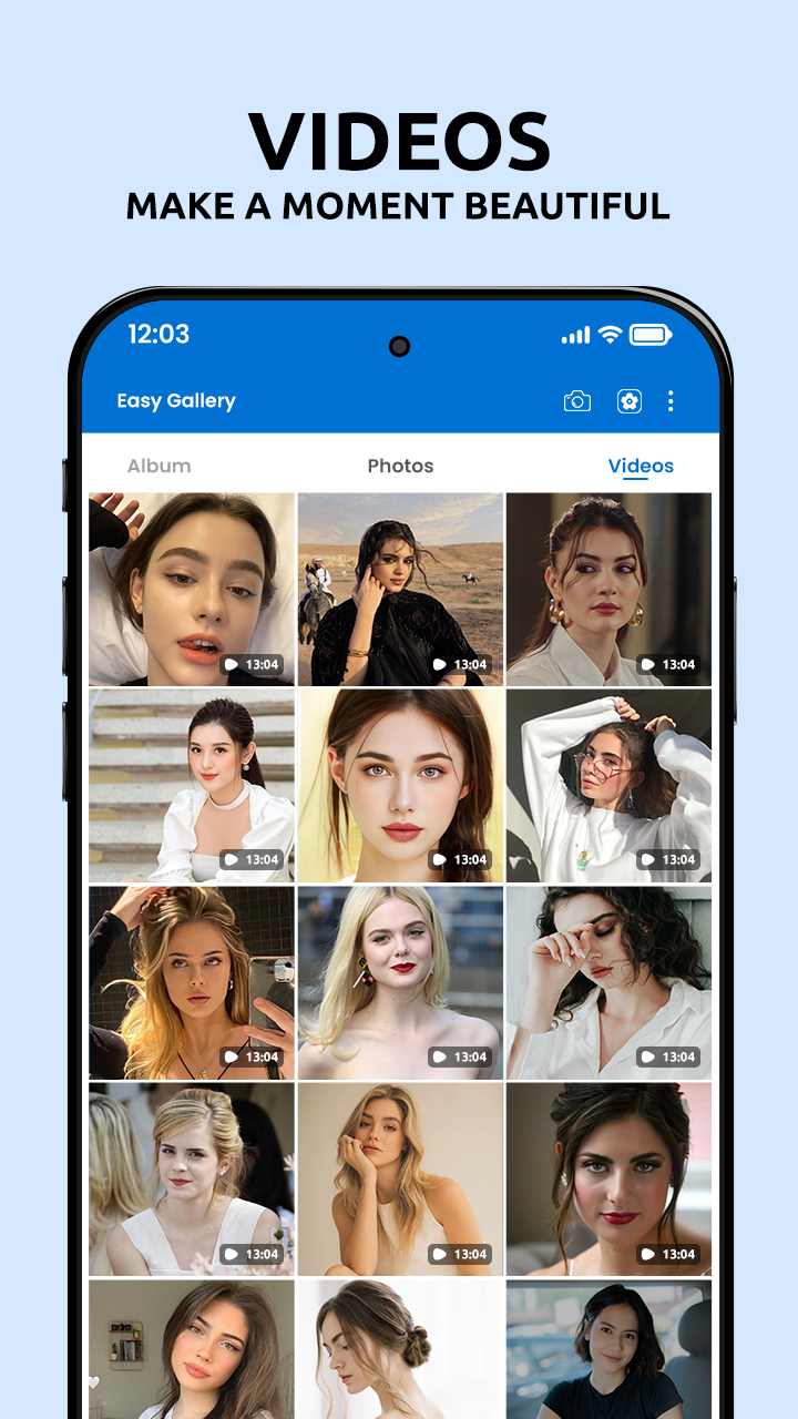 اسکرین شات 8 برنامه Photo Gallery: AI Photo Editor