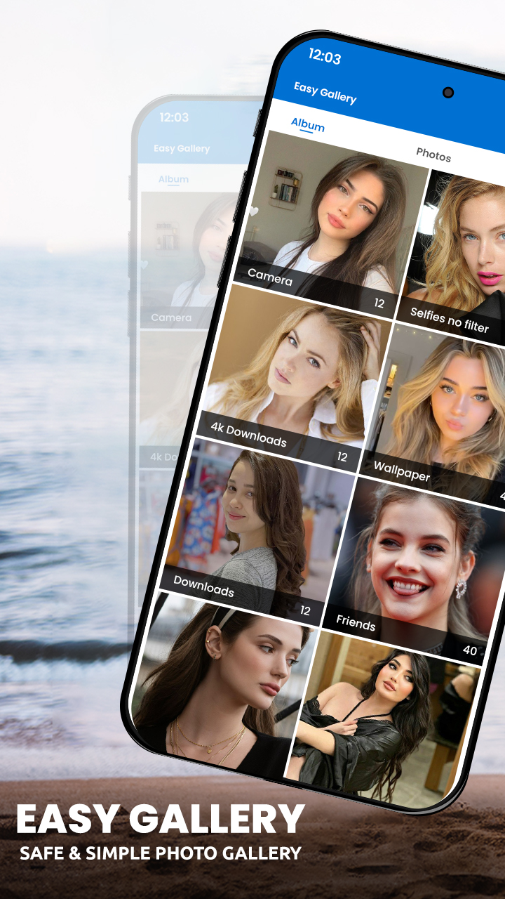 اسکرین شات 2 برنامه Photo Gallery: AI Photo Editor