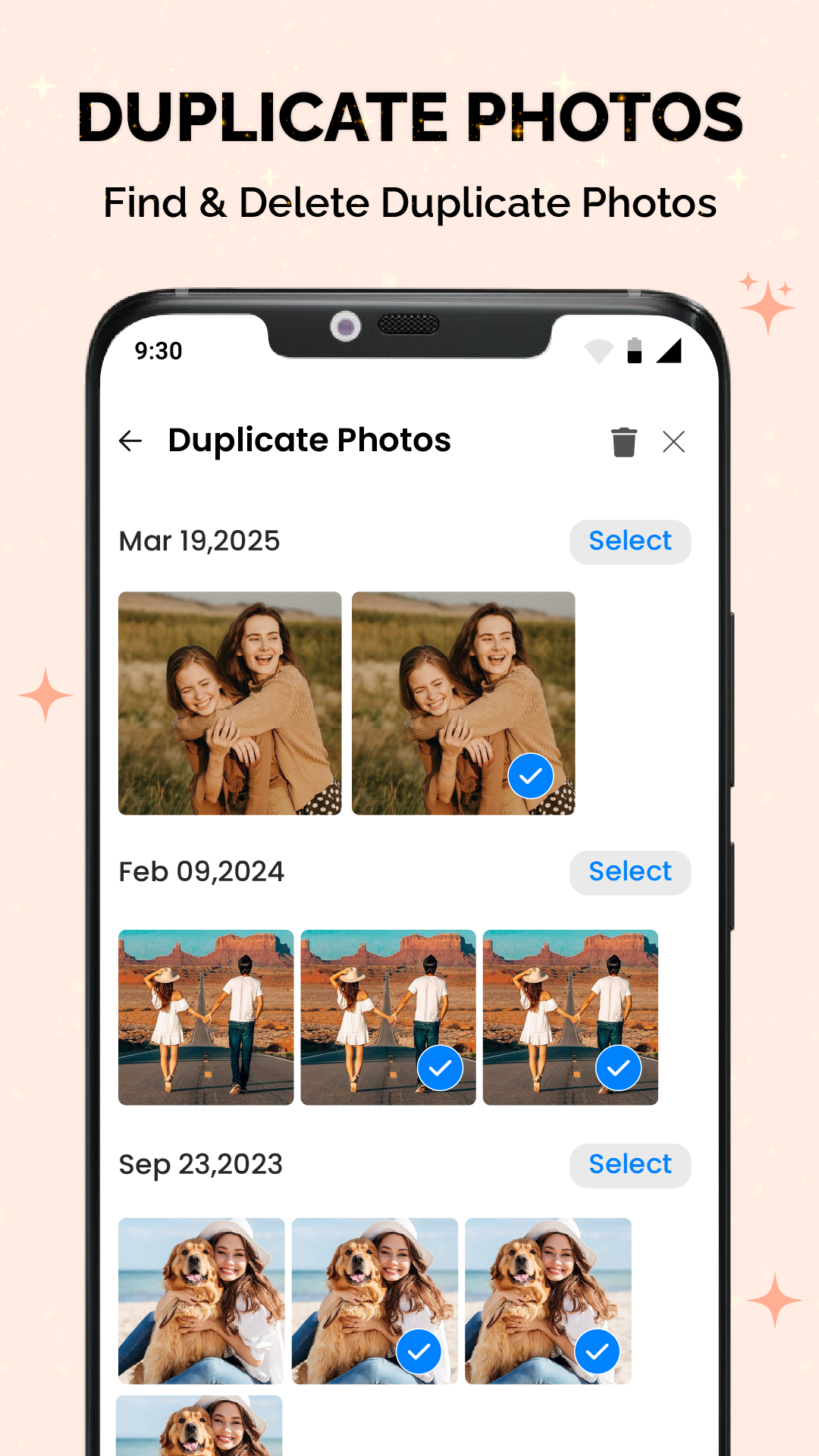 اسکرین شات 8 برنامه Gallery - Album & Photo Vault