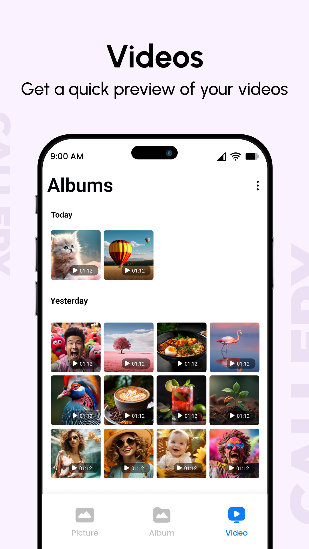 اسکرین شات 3 برنامه Gallery