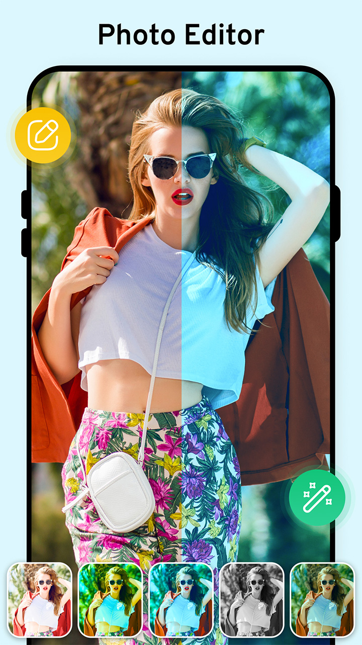 اسکرین شات 6 برنامه Gallery - AI Photo Editor