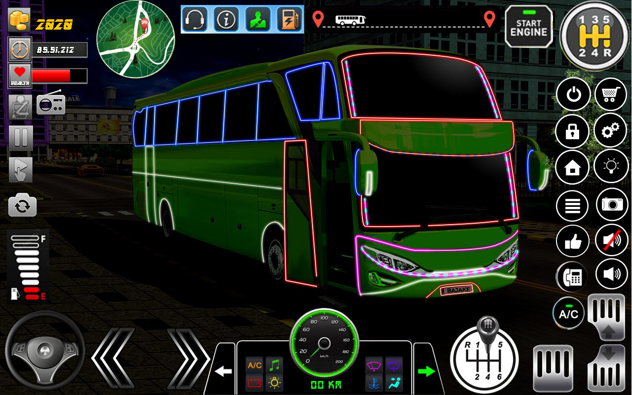 اسکرین شات 6 بازی City Bus Europe Coach Bus Game