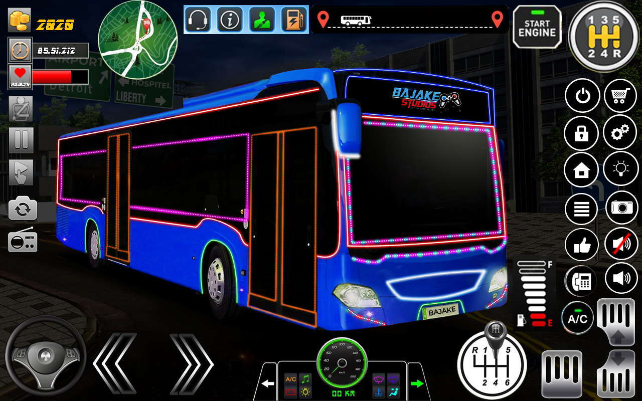 اسکرین شات 7 بازی City Bus Europe Coach Bus Game