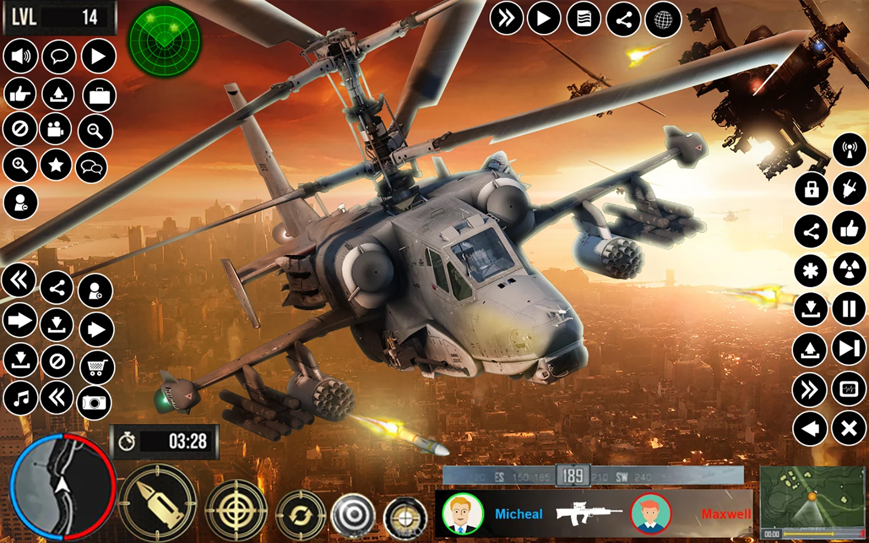 اسکرین شات 4 برنامه AIR FORCE HELICOPTER SIMULATOR