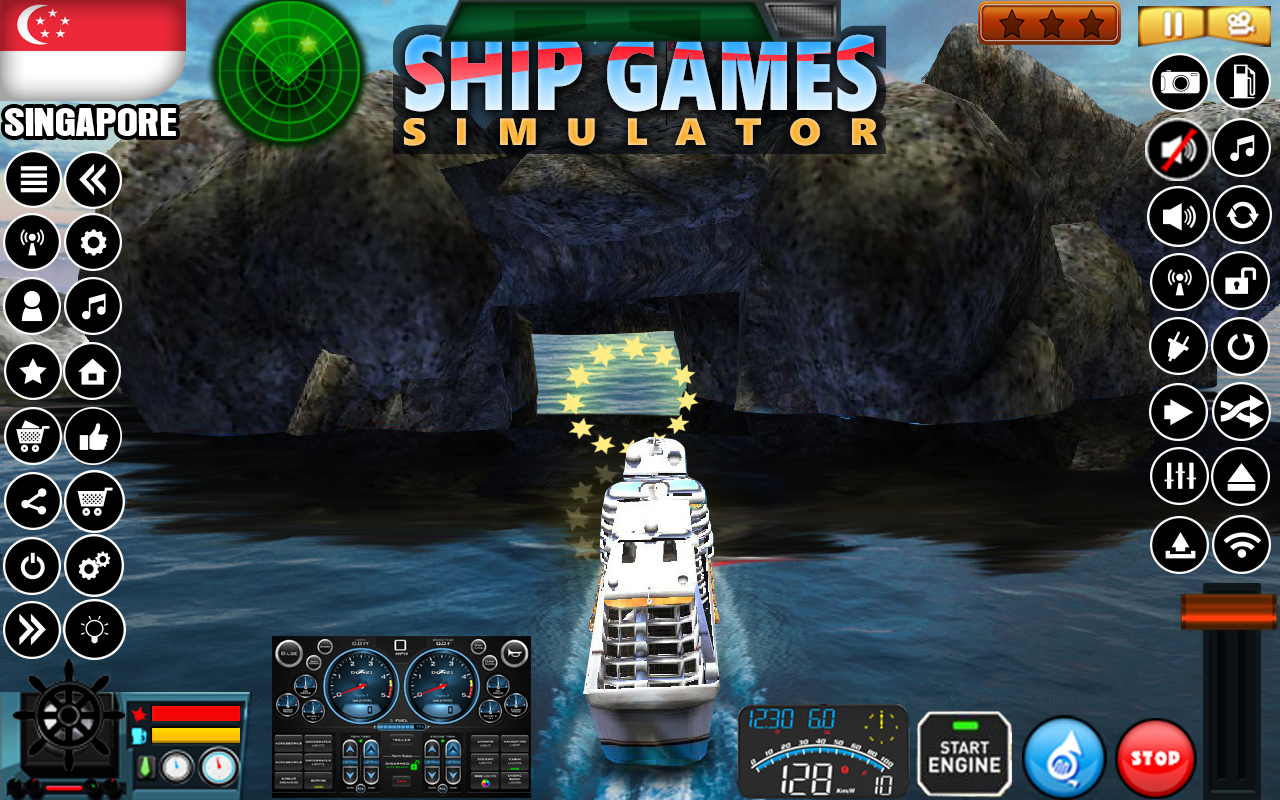 اسکرین شات 2 بازی Brazilian Ship Games Simulator