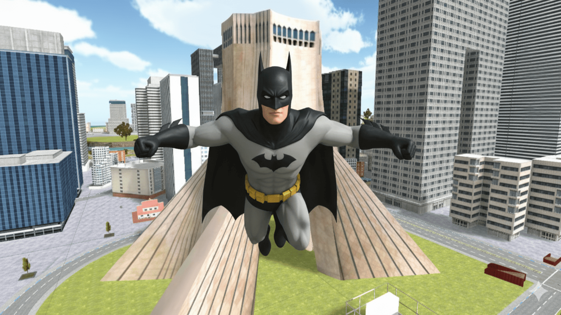 اسکرین شات 1 بازی ‏ماشین بازی ابرقهرمان : بتمن