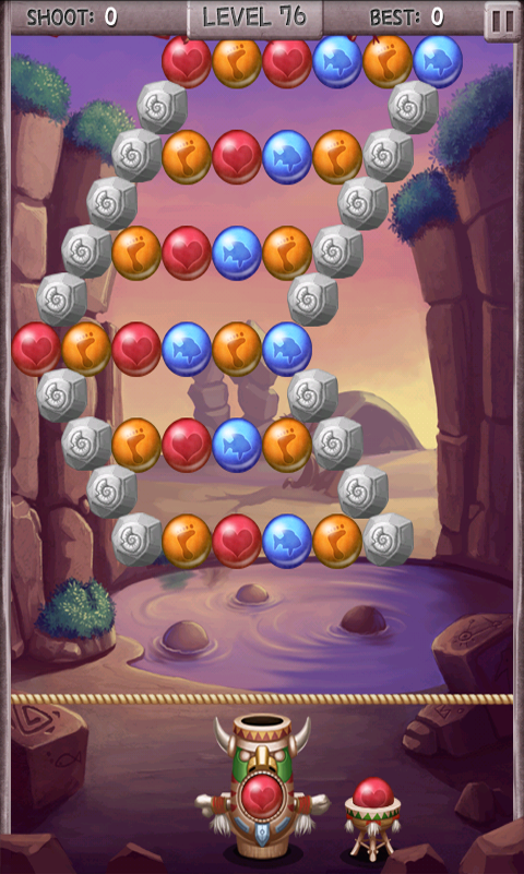 اسکرین شات 4 بازی Bubble Totem