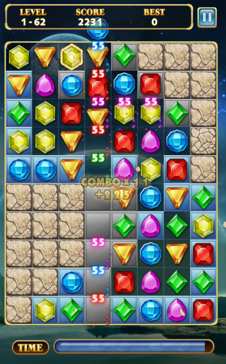 اسکرین شات 4 بازی Jewels Star 2