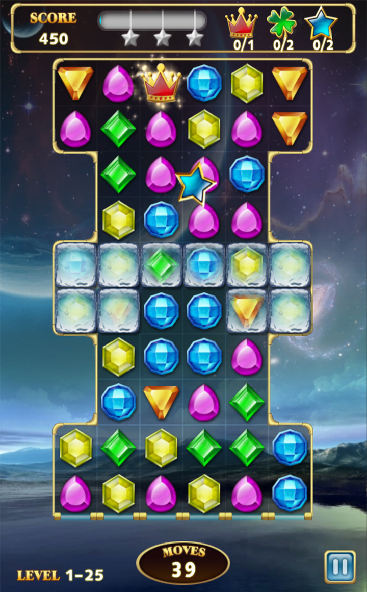 اسکرین شات 2 بازی Jewels Star 3