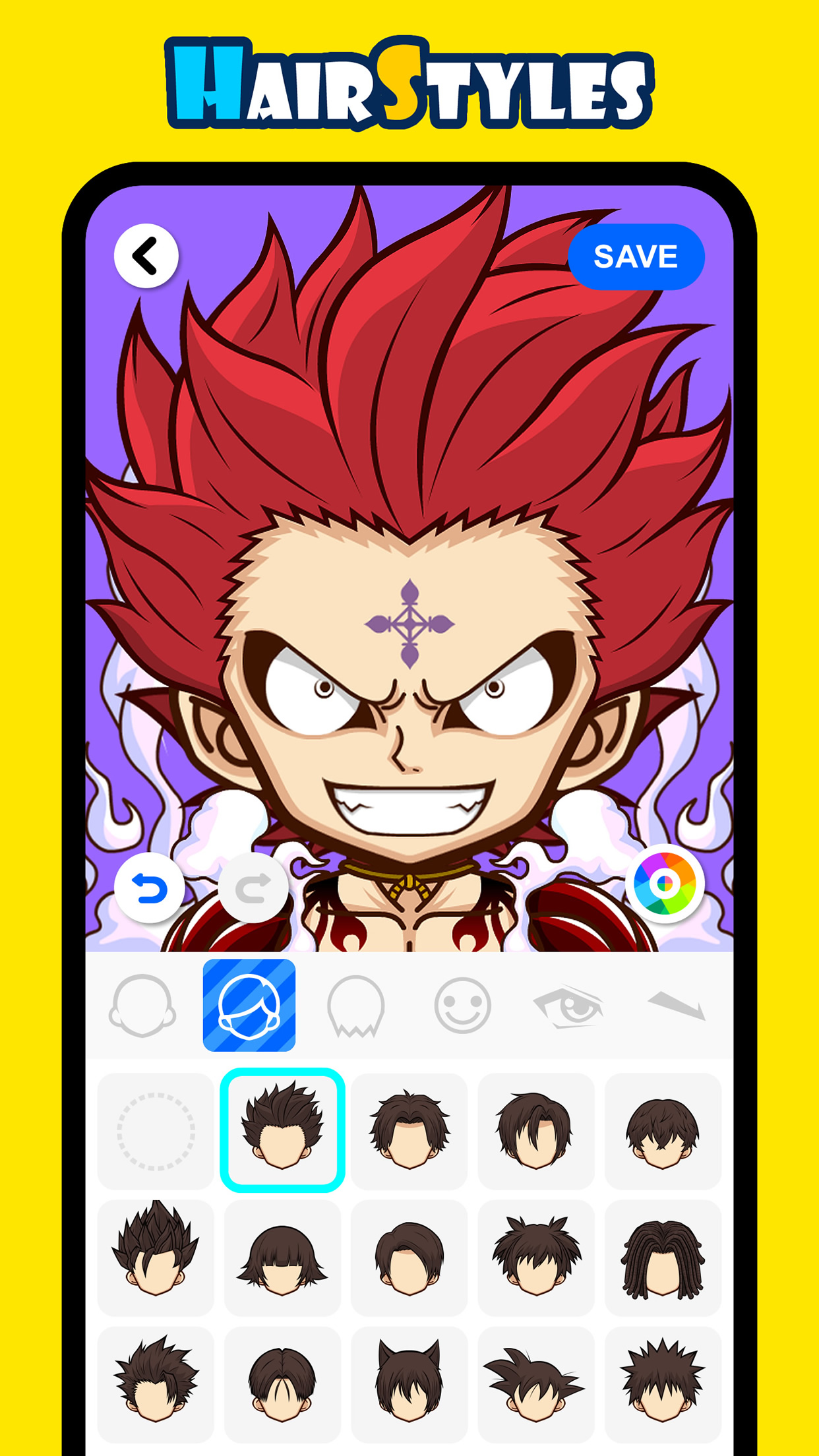 اسکرین شات 2 برنامه SuperMe - Avatar Maker Creator