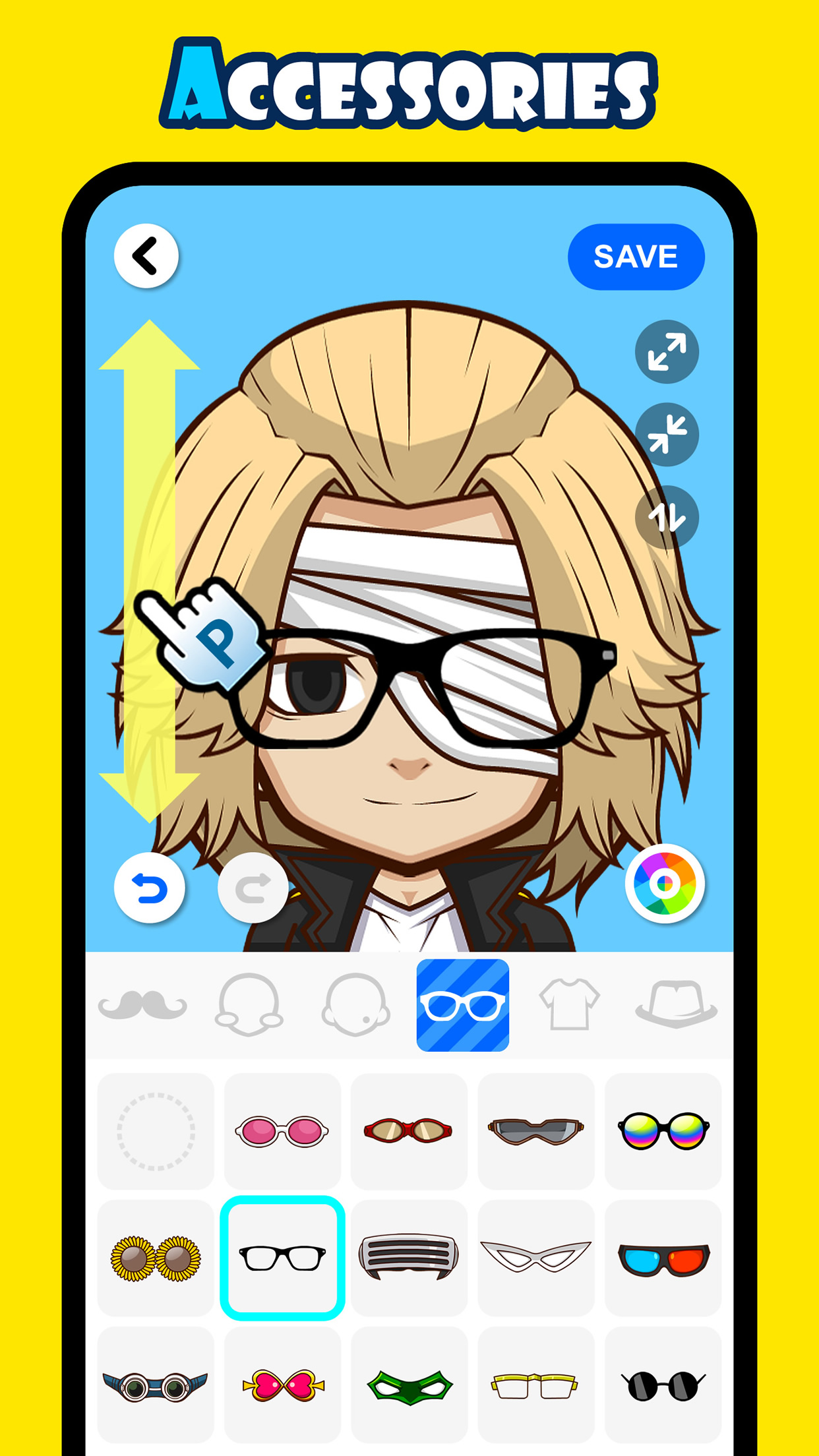 اسکرین شات 5 برنامه SuperMe - Avatar Maker Creator