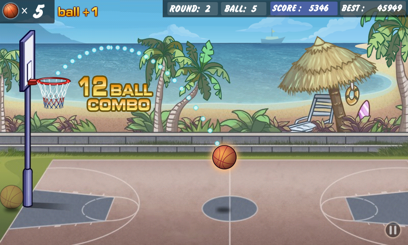 اسکرین شات 4 بازی Basketball Shoot
