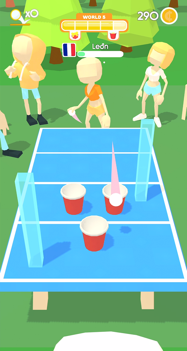 اسکرین شات 4 بازی Pong Party 3D