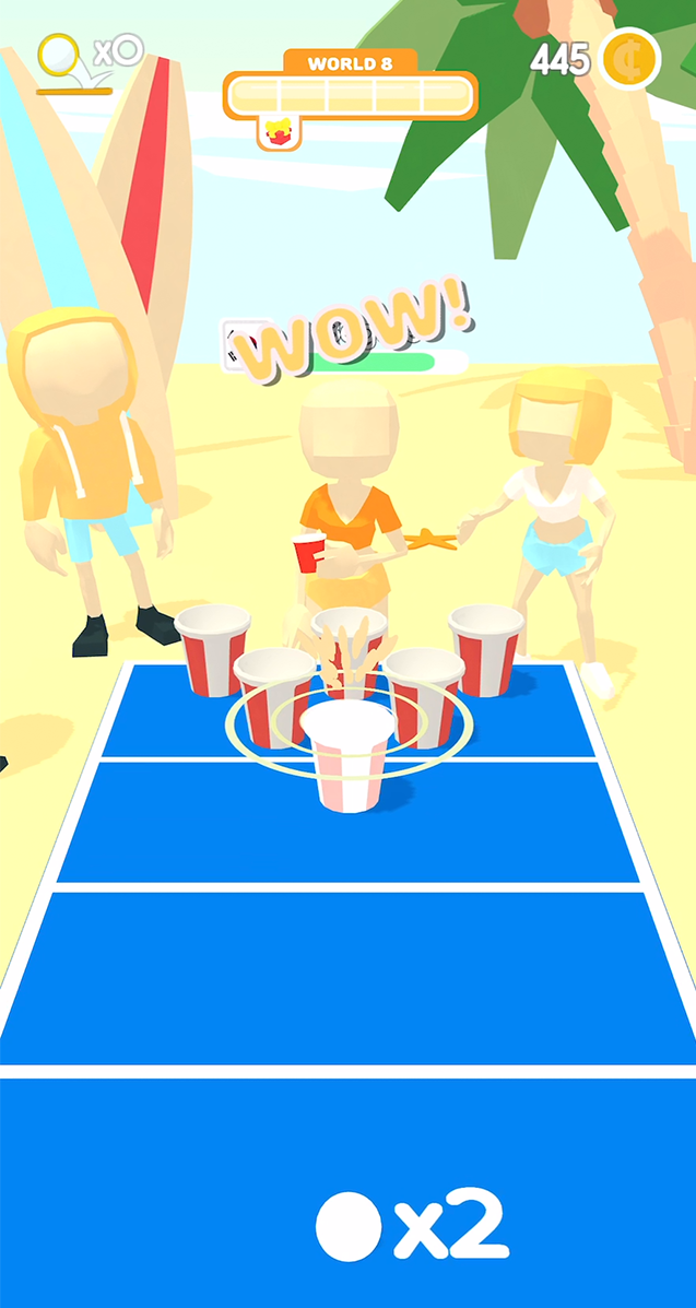 اسکرین شات 1 بازی Pong Party 3D