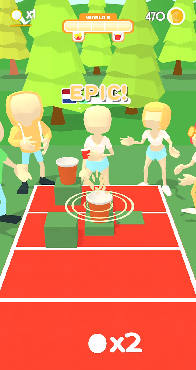 اسکرین شات 2 بازی Pong Party 3D