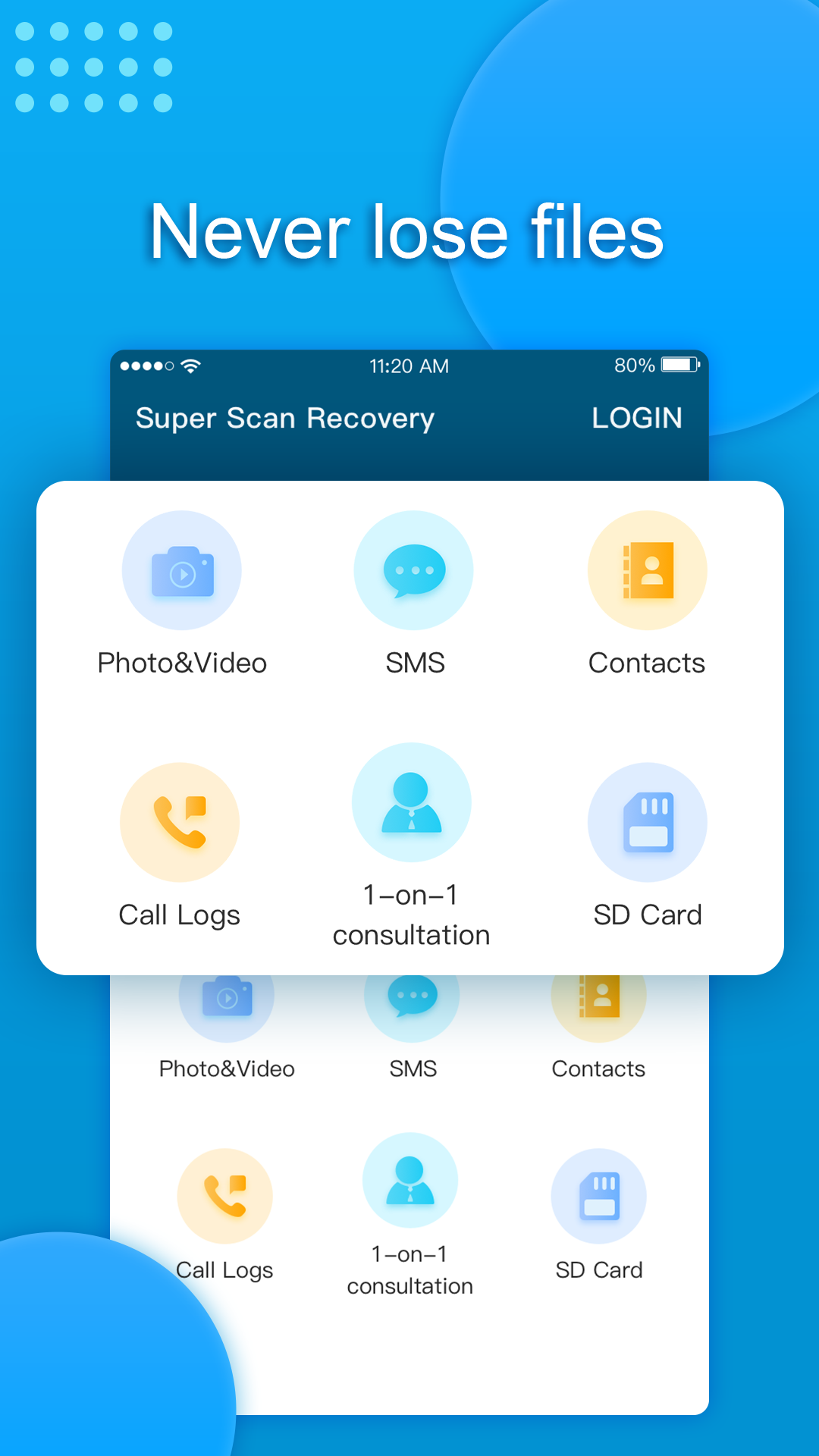 اسکرین شات 1 برنامه Deleted Photo/Video Recovery