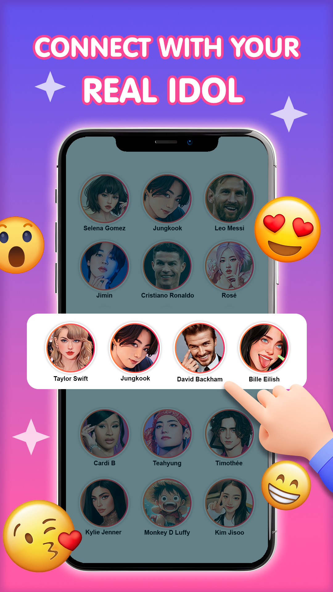 اسکرین شات 2 بازی Celebs Prank Call & Chat