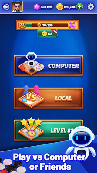 اسکرین شات 4 بازی Carrom Lite-Board Offline Game