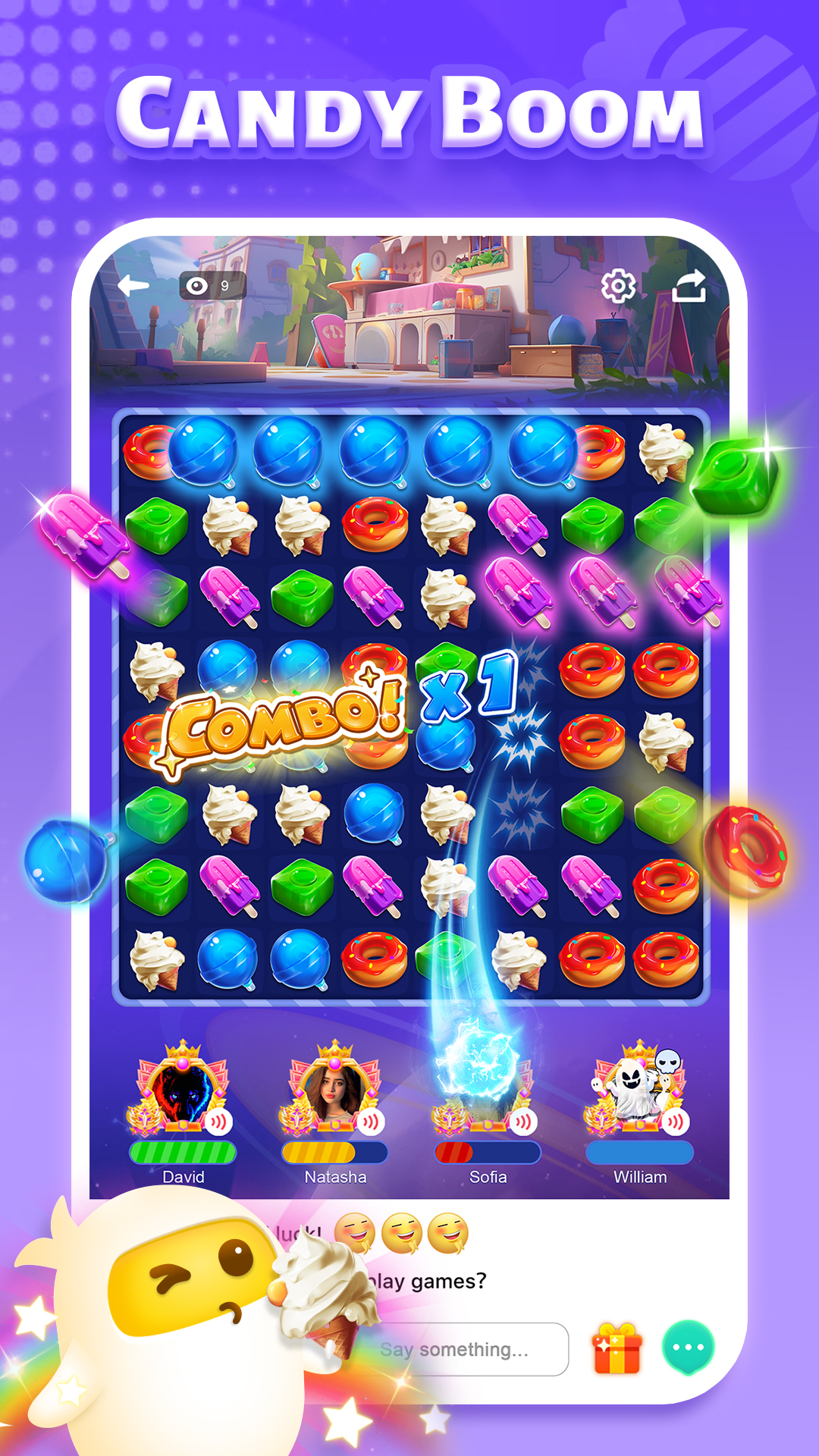 اسکرین شات 6 برنامه TopTop: Games&Chat