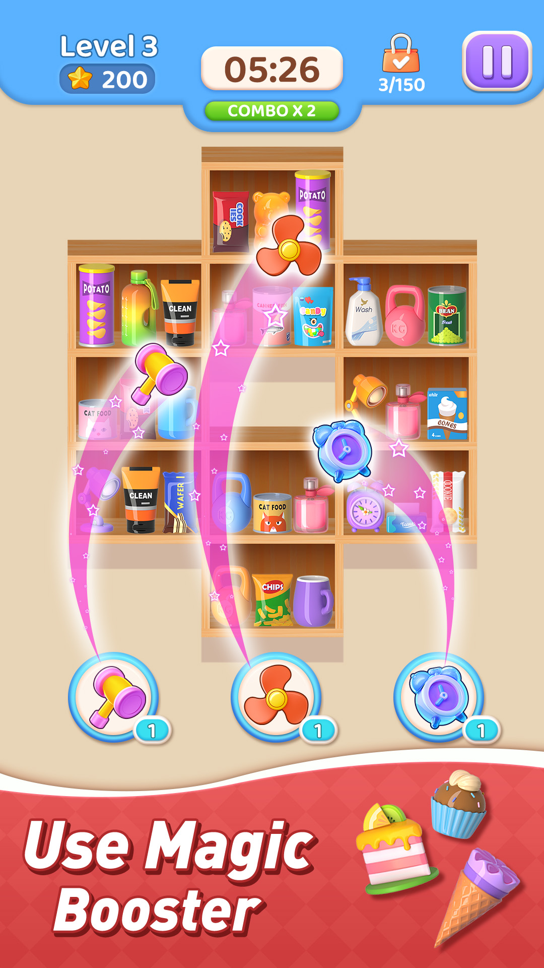 اسکرین شات 4 بازی Goods 3D Sorting: Organizing