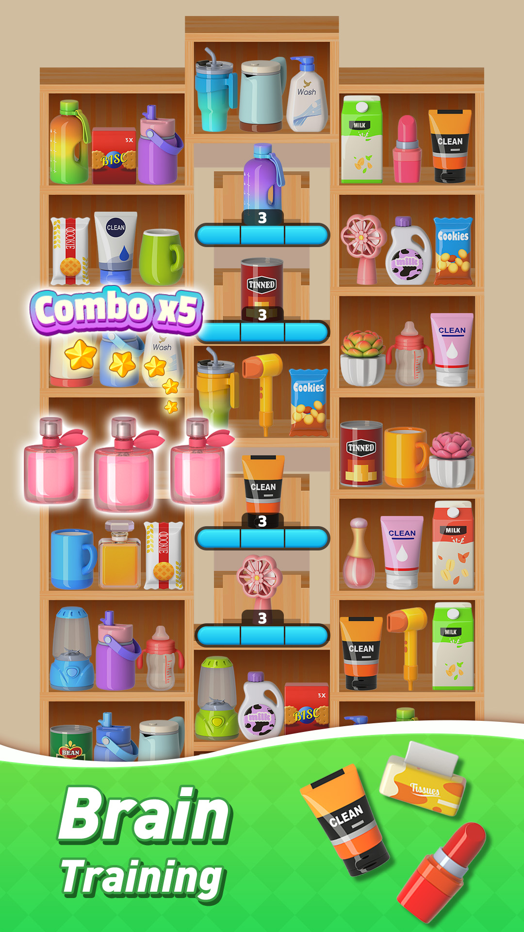 اسکرین شات 5 بازی Goods 3D Sorting: Organizing