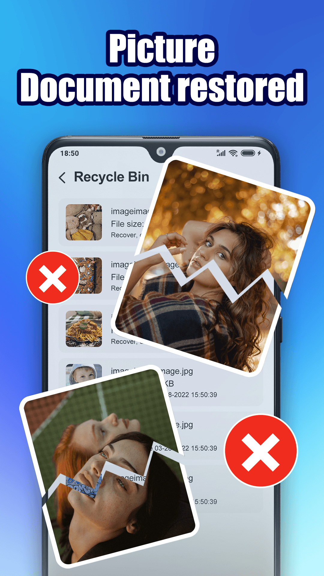 اسکرین شات 3 برنامه Recover Deleted Files App