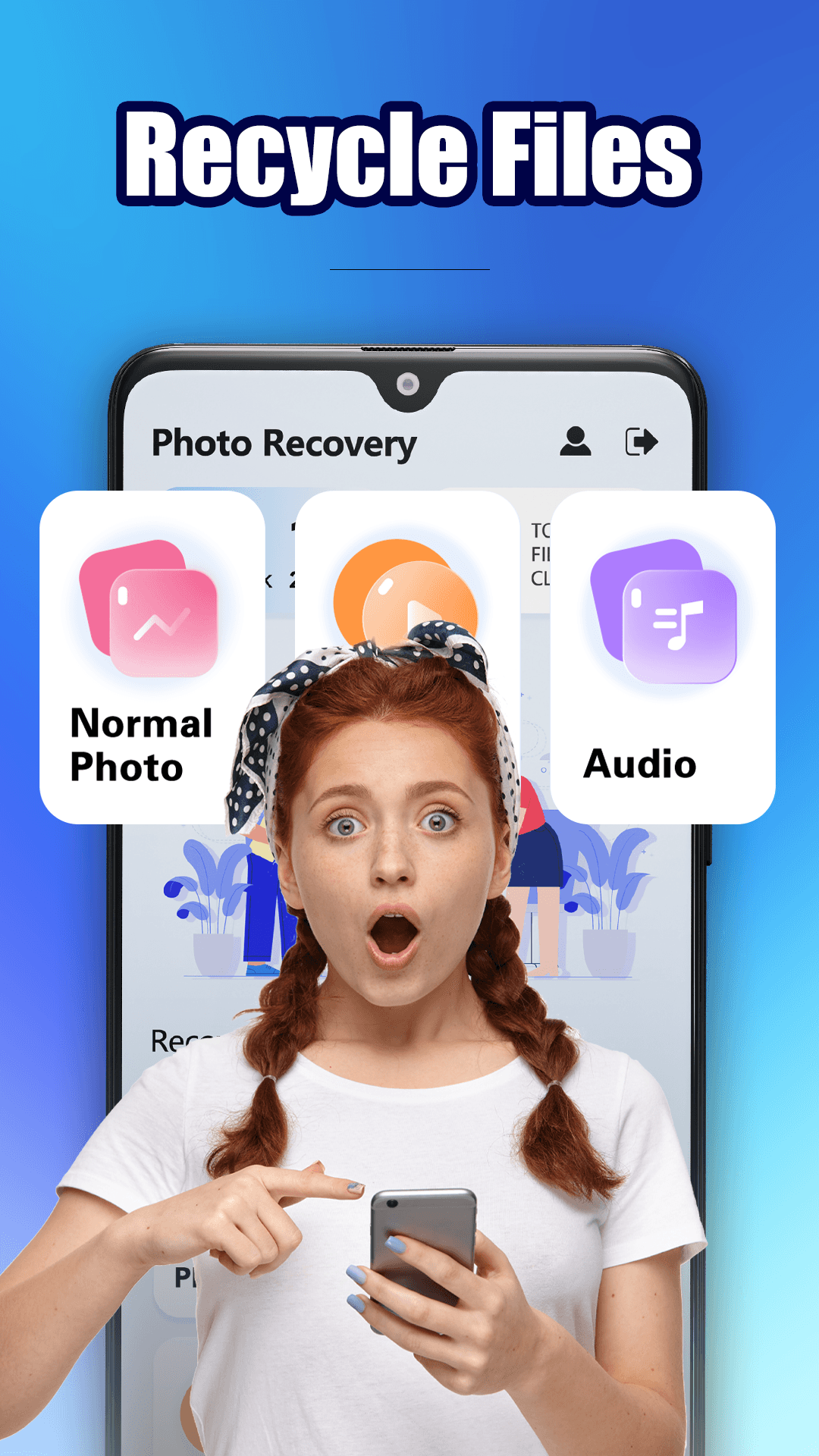 اسکرین شات 2 برنامه Recover Deleted Files App