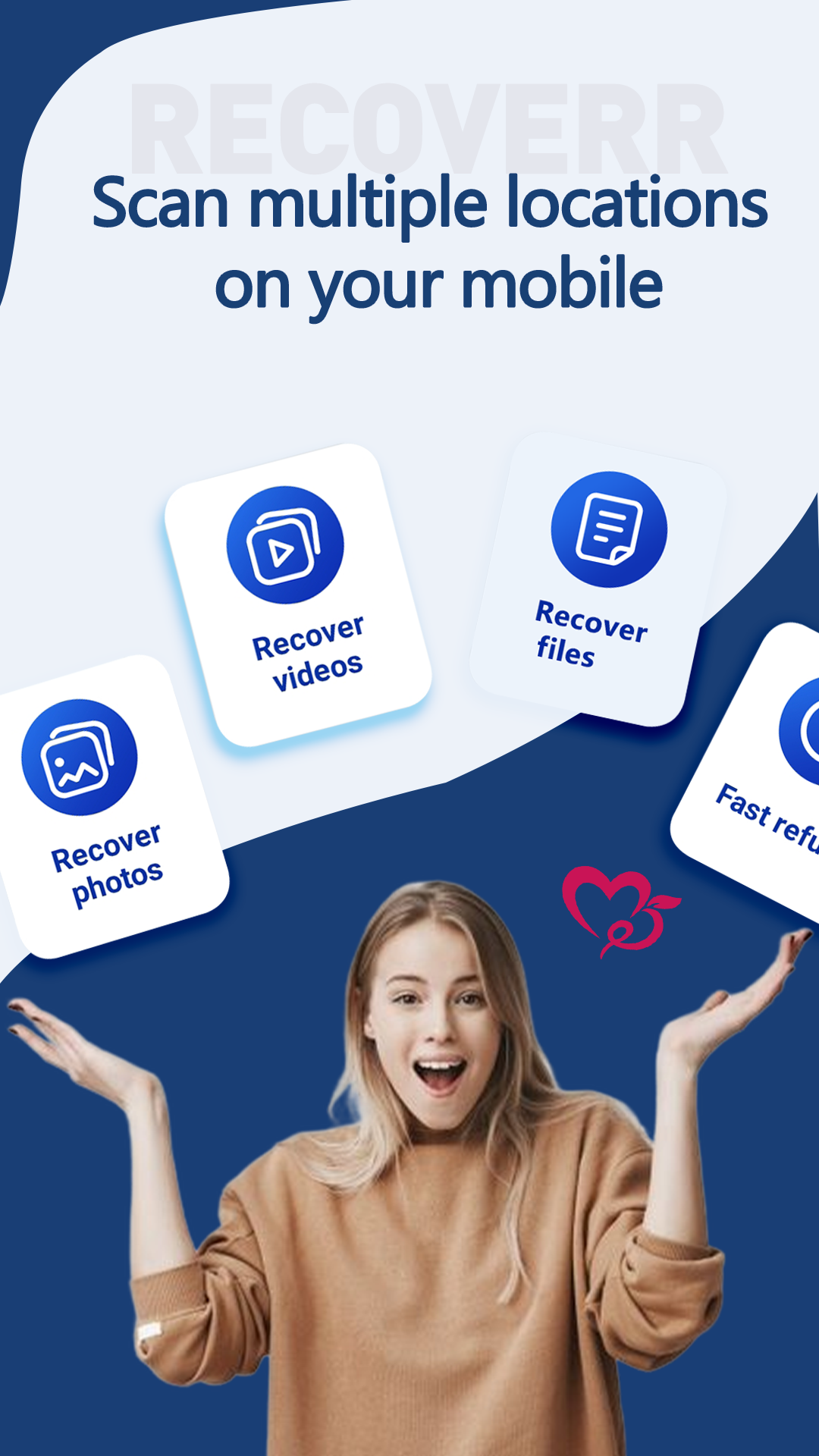 اسکرین شات 2 برنامه DigDeep Recovery Deleted Photo