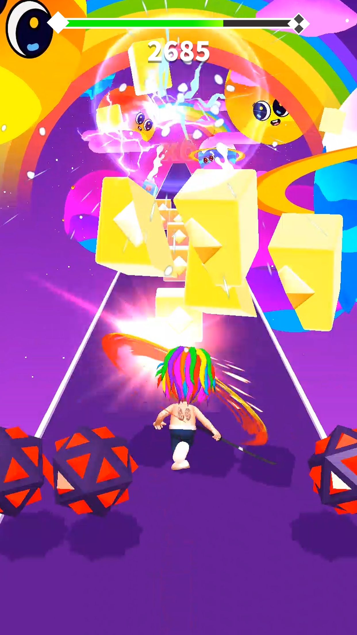 اسکرین شات 1 بازی 6ix9ine Runner