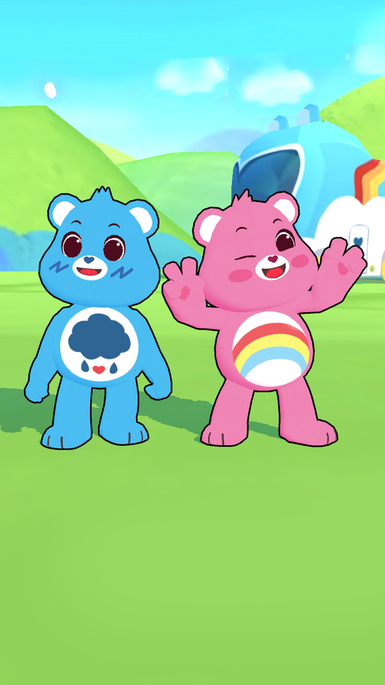 اسکرین شات 1 بازی Care Bears: Pull the Pin