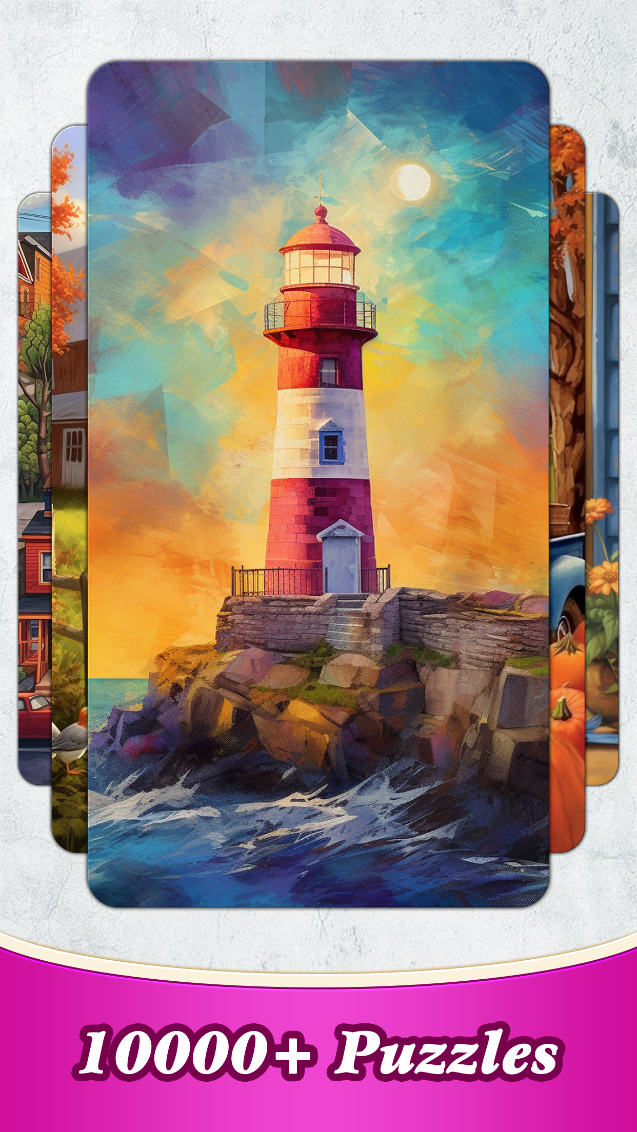 اسکرین شات 4 بازی Jigsort: Jigsaw Sliding Puzzle
